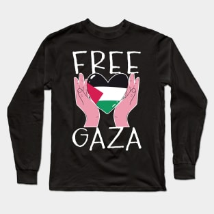 free gaza Long Sleeve T-Shirt